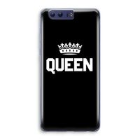 Queen zwart: Honor 9 Transparant Hoesje