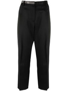 Fabiana Filippi crystal-embellished high-waist trousers - Noir