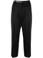 Fabiana Filippi crystal-embellished high-waist trousers - Noir - thumbnail