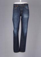 Vintage Straight Levi&apos;s 501 Blue size 33 / 31 - thumbnail