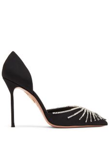 Aquazzura escarpins Sunshine 105 mm - Noir