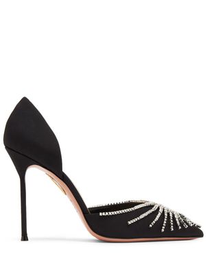 Aquazzura escarpins Sunshine 105 mm - Noir