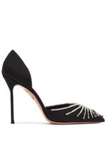Aquazzura escarpins Sunshine 105 mm - Noir