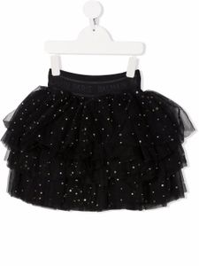 Balmain Kids tutu à paillettes - Noir