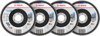 Bosch Accessoires X451 Lamellenschuurschijfset | 125 x 22,23 mm | G40; 60; 80; 120 | T29 | 60 stuks - 2608626160 Bosch Accessoires X451 Lamellenschuurschijfset | 125 x 22,23 mm | G40; 60; 80; 120 | T29 | 60 stuks - 2608626160