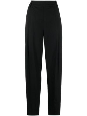 Vince pantalon droit à pinces - Noir