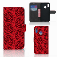 Honor 10 Lite Hoesje Red Roses - thumbnail