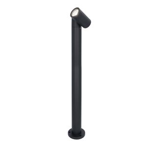 HOFTRONIC™ Amy LED sokkellamp - 6000K daglicht wit - GU10 - 60 cm - Padverlichting - Tuinspot - Voor buiten - Dimbaar - Kantelbaar - Zwart