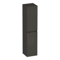 Brauer Joy - Hoge Kast - 160 cm - 2 Deuren - Greeploos - Links of Rechtsdraaiend - Timber Anthracite