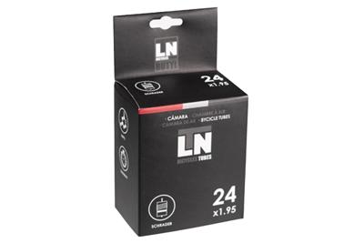 Eltin 24x1.95 Schrader Binnenband Zwart Eltin 24x1.95 Schrader Binnenband Zwart