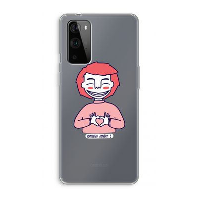 Hartje: OnePlus 9 Pro Transparant Hoesje