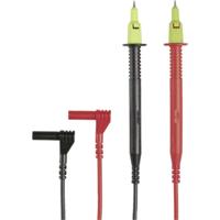 Gossen Metrawatt KS17-2 Veiligheidsmeetsnoerenset Testpunt 4mm-stekker 130.00 cm Zwart, Rood 1 stuk(s)