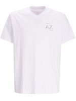 Armani Exchange t-shirt en coton à logo imprimé - Blanc