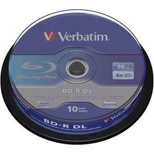 Verbatim 43746 Lees/schrijf blu-ray disc BD-R 50 GB 10 stuk(s)