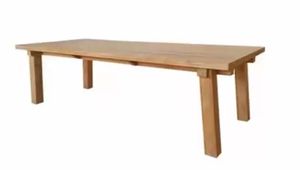 Abby tafel 260x105x75 cm teak - Max&Luuk