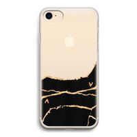Gouden marmer: iPhone 7 Transparant Hoesje Gouden marmer: iPhone 7 Transparant Hoesje