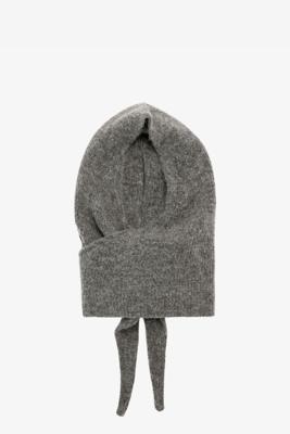 Ganni muts Balaclava A6475 paloma melange