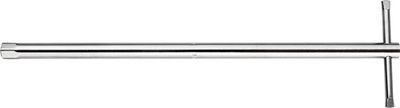 Promat Pijpdopsleutel | sleutelwijdte 12 mm lengte 400 mm | met dwarsgreep | verchroomd - 4000823737 4000823737