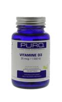 Puro Vitamine D3 25mcg 100Capsules