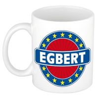 Voornaam Egbert koffie/thee mok of beker   -