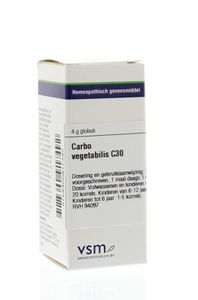 VSM Carbo vegetabilis C30 (4 gr)