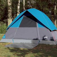 VidaXL Koepeltent 3-persoons waterdicht blauw