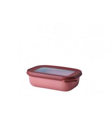 Multikom Cirqula rechthoekig vershouddoos 500 ml - Vivid mauve - Mepal