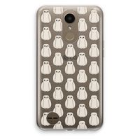 Uilen: LG K10 (2017) Transparant Hoesje