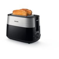 Philips Daily HD2516/90 Broodrooster broodrooster 8 standen | Geïntegreerd opwarmrek voor broodjes