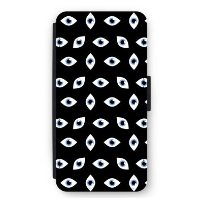 Eyes pattern: iPhone 12 Pro Max Flip Hoesje