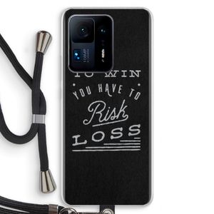 Risk loss: Xiaomi Mi Mix 4 Transparant Hoesje met koord