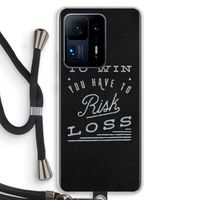 Risk loss: Xiaomi Mi Mix 4 Transparant Hoesje met koord