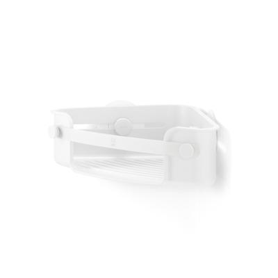 Umbra Flex douchemand - 30x19x9cm - hoekmontage - zelfklevend - ABS Wit 1021299-660