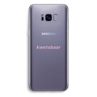 kwetsbaar: Samsung Galaxy S8 Plus Transparant Hoesje
