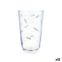 Waterglas Quid Velvet Groen Glas 400 ml (12 Stuks)