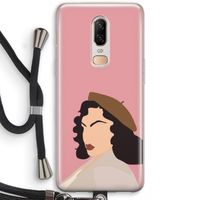 Confidence: OnePlus 6 Transparant Hoesje met koord