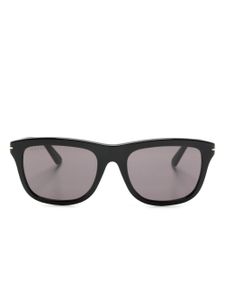 Gucci Eyewear lunettes de soleil teintées à monture carrée - Noir