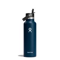 Hydro Flask 21 Oz Standard Flex Straw Cap Thermosfles Indigo 621 ml Hydro Flask 21 Oz Standard Flex Straw Cap Thermosfles Indigo 621 ml