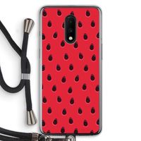 Watermelon: OnePlus 7 Transparant Hoesje met koord