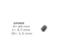 micromotor SP009 ø 4 x 4.7 - ø 1.5 mm Kardankupplungshalter
