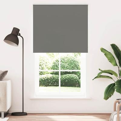 Rolgordijn verduisterend 140x230 cm stofbreedte 136,6 cm grijs