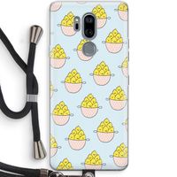 Citroenen: LG G7 Thinq Transparant Hoesje met koord