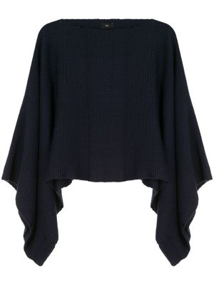 VOZ pull à coupe crop - Bleu