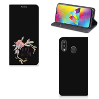 Samsung Galaxy M20 Magnet Case Boho Text