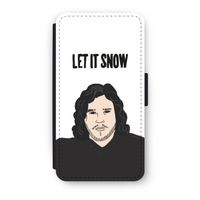 Let It Snow: iPhone X Flip Hoesje