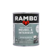 Rambo Pantserbeits Meubel & Interieur Mat 750 ml - Vintage Blauw - thumbnail