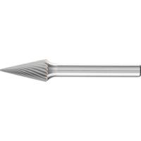 PFERD TOOLS 21115106 Freesstift Kegel Lengte 60 mm Afmeting, Ø 10 mm Werklengte 20 mm Schachtdiameter 6 mm