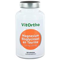 Magnesium Bisglycinaat 100 mg en Taurine - VitOrtho