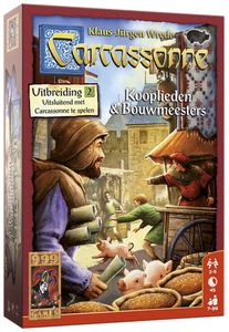999 Games Carcassonne Kooplieden en Bouwmeesters