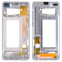 Middelste omlijsting plaat met Zijkleutels voor Samsung Galaxy S10 PLUS (zilver)